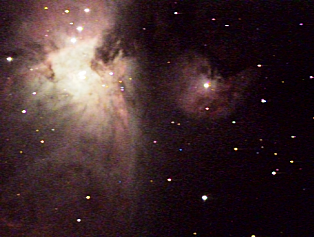 Processed M42 image
